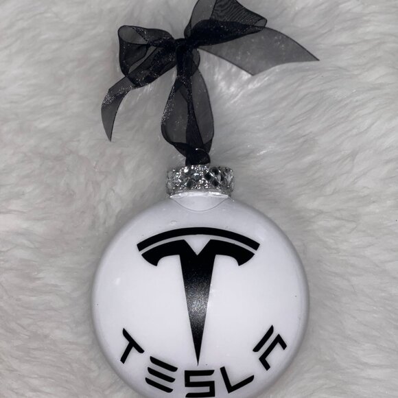Tesla Christmas Tree Ornament| Customized Present| White Elephant Gift, Vehicle - Picture 9 of 14